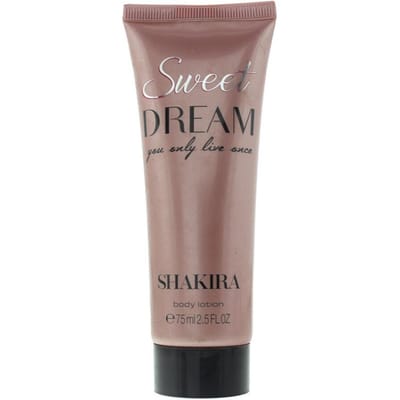Shakira, Sweet Dream Je Leeft Maar Eens, Hydraterend, Bodylotion, 75 ml