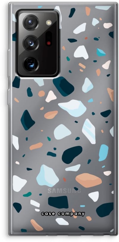 Case Company® - Hoesje geschikt voor Samsung Galaxy Note 20 Ultra / Note 20 Ultra 5G hoesje - Terrazzo N°13 - Soft Cover Telefoonhoesje - Bescherming aan alle Kanten en Schermrand