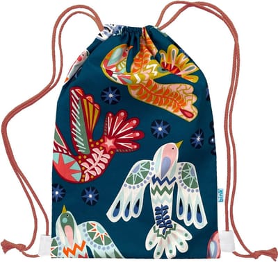 BINK Bedding Gymtas / Zwemtas Suus Petrol 40 x 28 cm - kleuter - peuter