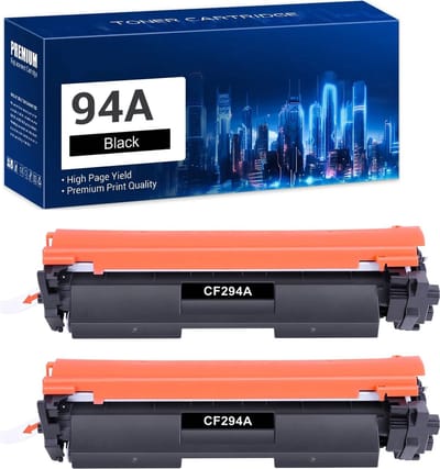 2-pack | HP94A CF294A - Alternatieve Toner - 1200 Pagina's - Geschikt voor HP LaserJet Pro M118dw, MFP M148dw, M148fdw, M148fw