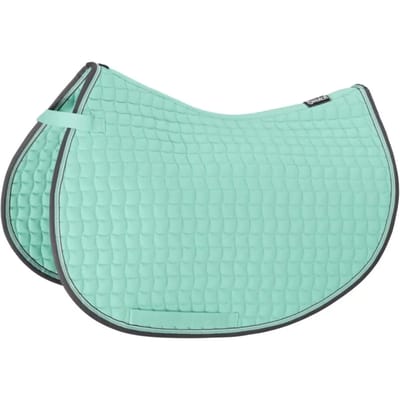 Eskadron Zadeldek Cotton Contrast Lichtblauw - Lichtblauw - veelzijdigheid Paard