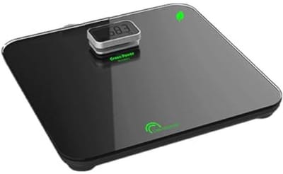 Kinetic Premium Personenweegschaal - Milieu-vriendelijke Weegschaal zonder Batterij - Tot 180 kg / 100 g