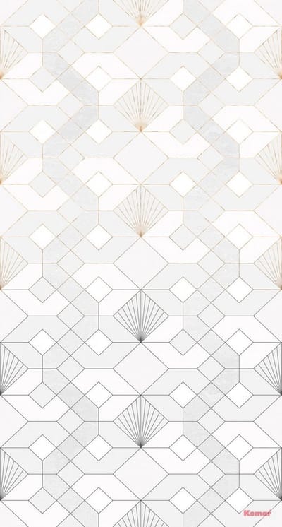 Komar Heritage | mediterraanse tegels | fotobehang op vlies 150x280cm