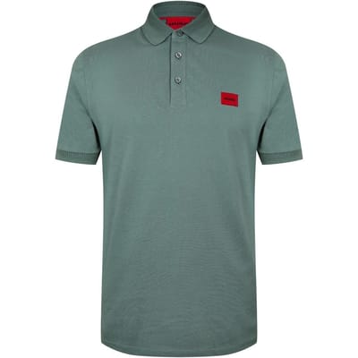 Hugo Heren Deruso Poloshirt (Groen)