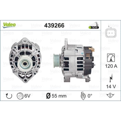 Spanningsregelaar VALEO 439266
