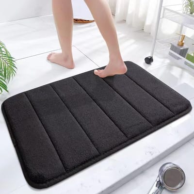 Unyqoos® Zachte en Antislip Badmat van Traagschuim met Sneldrogende Eigenschappen