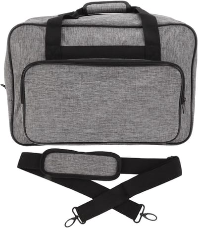Naaimachine tas - Opbergtas naaigerief - Naaien en opbergen - Meerdere opbergvakken - 46 x 23 x 31 cm - Blauw