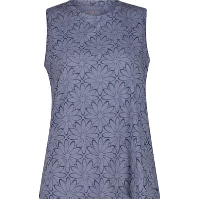 Verbleken jersey top met bloemenprint dames CMP