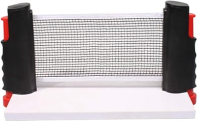 Tafeltennis Net - Ping Pong Net - Overal Spelen - Intrekbaar No-Wirwar Ontwerp - Past op tafels tot 5cm