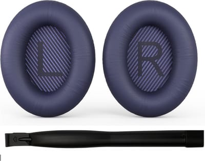 Set Oorkussens voor Bose Koptelefoon – Bose Quietcomfort 35 ii Oorkussen – QC2/QC15/QC25/QC35/Soundtrue/Soundlink Around-Ear ii – AE2
