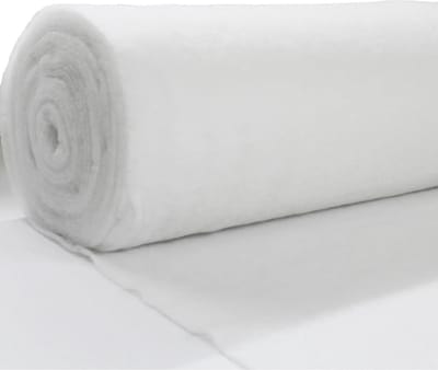 Quiltvulling per meter - Polyester vezel - Knutselen en decoreren - Ademend en zacht - 160 cm breed - Wit