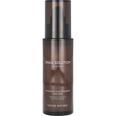 Nature Republic, Snail Solution, Emulsie, 4,05 fl oz (120 ml) gray