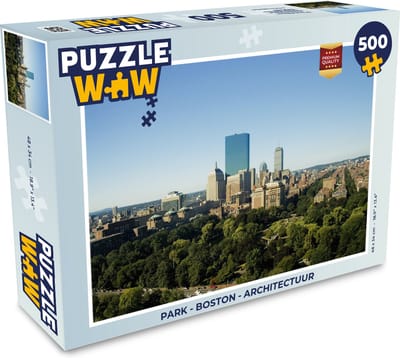 Puzzel Park - Boston - Architectuur - Legpuzzel - Puzzel 500 stukjes