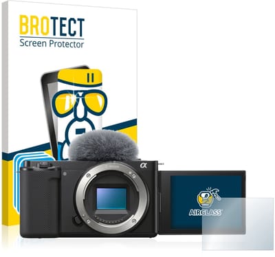 Screenprotector 3 Stuks voor Sony Alpha ZV-E10 Beschermglas transparant