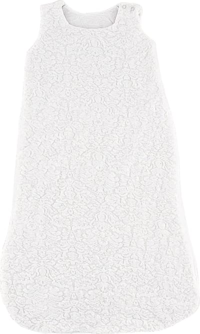 BAMBAM Slaapzak in Jacquard stof - Wit - Baby cadeau