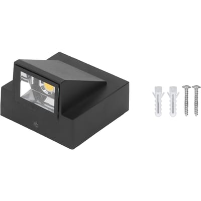Applique murale LED étanche IP67 Lumière décorative 90 ?Décoration extérieure 265 V pour jardin et terrasse, lumière blanche