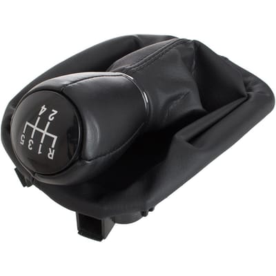 M MODECAR - Schakelknop met Frame - Zwart - 5 Versnellingen - Voor Seat Leon I en Toledo II
