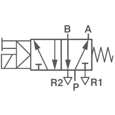 IMI NORGREN Mechanisch bedienbaar pneumatisch ventiel V51B517A-A213J 24 V/DC Materiaal (behuizing) Aluminium Afdichtmateriaal NBR 1 stuk(s)