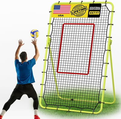 Verstelbaar Sport Reboundernet 5x4 ft voor Volleybal, Honkbal en Lacrosse