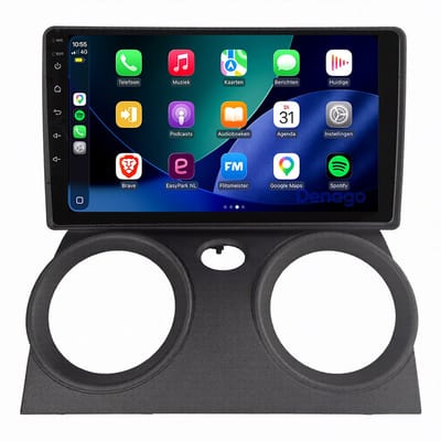 CarPlay autoradio geschikt voor Mitsubishi Colt | 2004 t/m 2014 | Android 14 | Draadloos Apple CarPlay & Android Auto | 2GB + 32GB | QuadCore processor | Denago DNG-A389 | 2004 2005 2006 2007 2008 2009 2010 2011 2012 2013 2014 | Bluetooth & Wifi