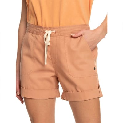 Roxy Life Is Sweeter Korte Broek Oranje XS Vrouw