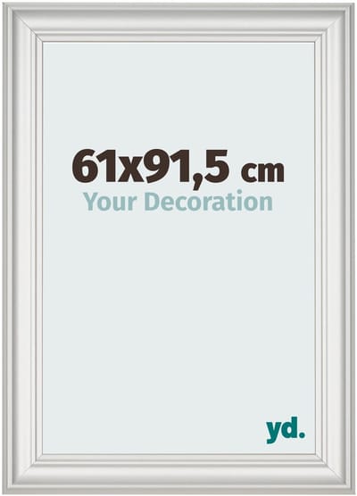 Your Decoration - Fotolijst 61x91,5 cm - MDF - Wit Geveegd - Lazio