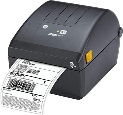 Zebra ZD220 Standaard EZPL USB thermische labelprinter - 4 inch - 203 ppi - EPL en ZPL - USB-hostpoort - 102 mm/s - 74 m tape