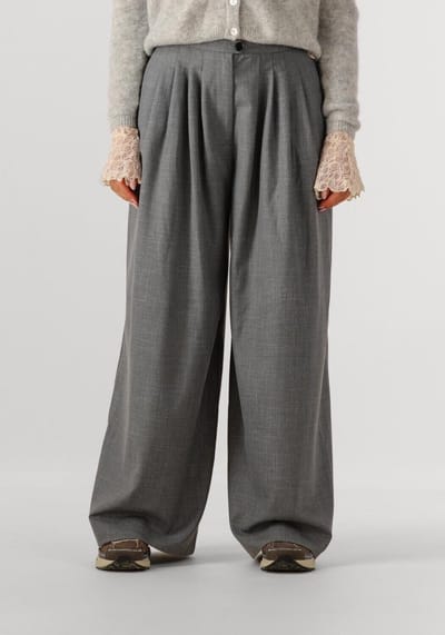 EDITED Sandy Trousers Broeken Dames - Grijs - Maat 34