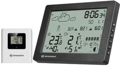 Bresser Weerstation - BaroTemp HZ - Thermo-, Hygrosensor - Grijs