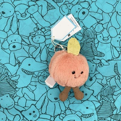 Golfbal Pluche Sleutelhanger, Capybara Sleutelhanger, Volleybal Pluche Speelgoed, Nijlpaard, Schildpad Pluche JC Tas Charms