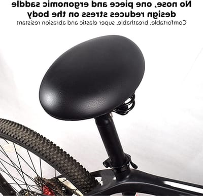 Ergonomisch Fietszadel van PU Leer met Schokabsorberende Dubbellaagse Ontwerp, Ademend en Comfortabel voor Racefietsen en Mountainbikes
