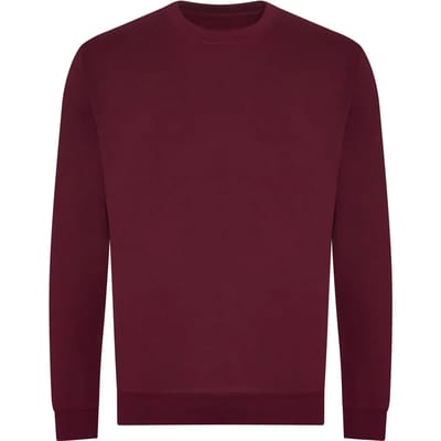 Just Hoods - Organic Sweater - Burgundy maat XS