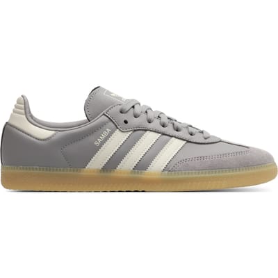 Adidas Samba Sneakers Heren - Grijs - Maat 42 2/3 - Leer