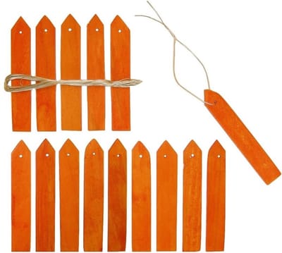 Nature Fruitboom etiketten - 15x stuks - 10 cm - planten en bomen labels