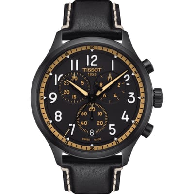 Tissot Série Speedmaster Mouvement Quartz Chronographe Trois Sous-Cadrans Résistant à l'Eau 100m Affichage de la Date Montre Décontractée Mode T116.617.36.052.02 Regular Watch Box