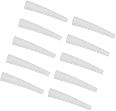 Dailygoods- Pincet Set 10 Stuks - Beschermhoes Pincet - Antislip - Duurzaam - Siliconen - Herbruikbaar