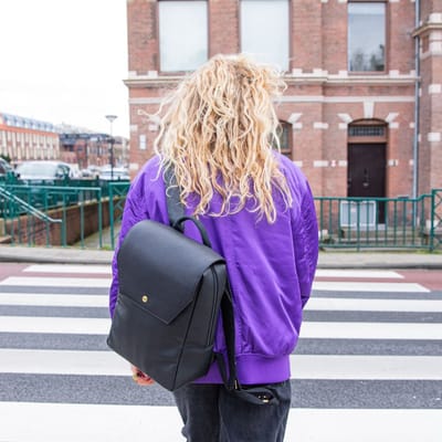 MŌSZ Dames laptop rugtas 15 inch - zwart