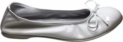 Naturino strikje ballerina 2353 lak gebroken wit  mt 36
