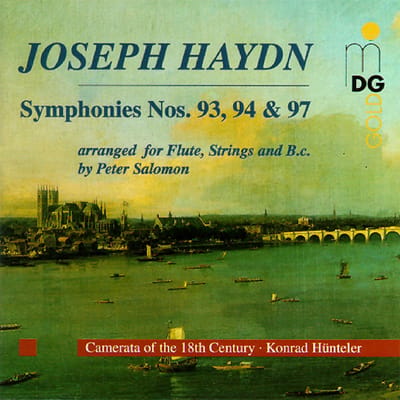 Camerata Of The 18th Century, Konrad Hünteler - Haydn: Symphonies 93, 94 & 97 Arr. For Flute, Strings And B.c. By Peter Salomon (CD)