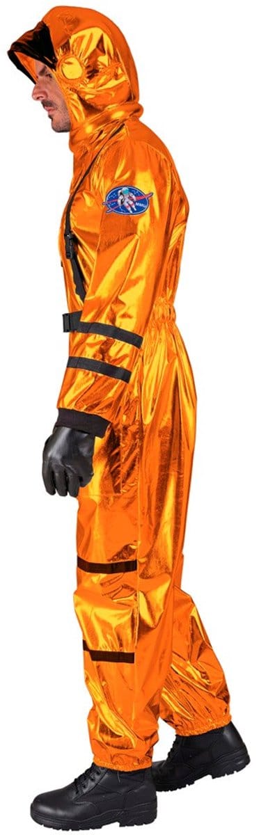 Astronaut Jumpsuit Heer Metallic - Orange - Maat S