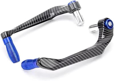 Motorfiets handbeschermers - Stuurbescherming Koppeling - Verbeteren Rijeigenschappen - Slank gestroomlijnd ontwerp - 7/8" - Blauw