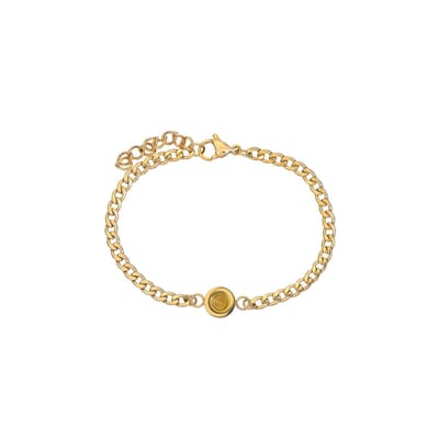iXXXi-Jewelry-Flat Chain CreArtive Base-Goudkleurig-Dames-Armband-One Size