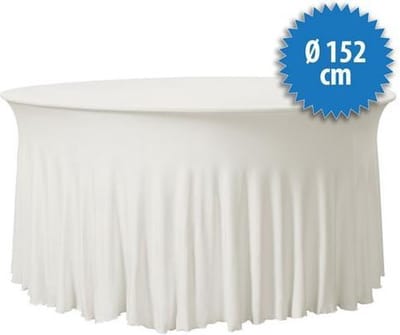 Cover Up Tafelrok Surf - Ø152cm - Ecru