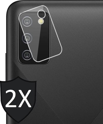Camera Screenprotector geschikt voor Samsung A02s - 2x Screen Protector Glas