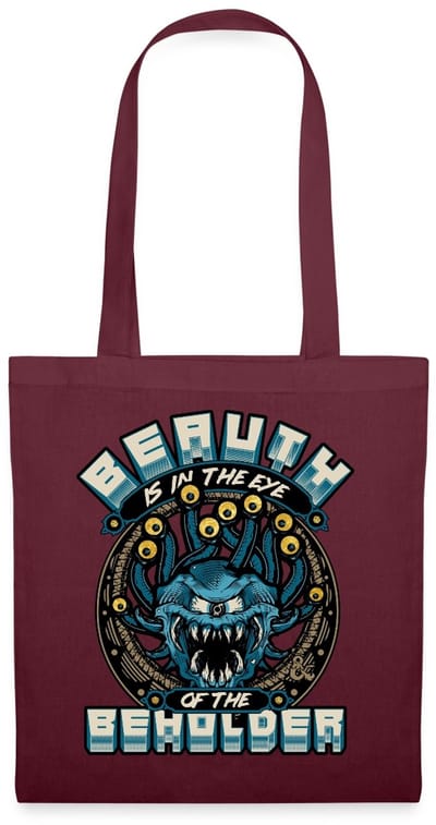 Dungeons And Dragons Beauth Is In Eye Of Beholder Tas Van Stof Schoudertas