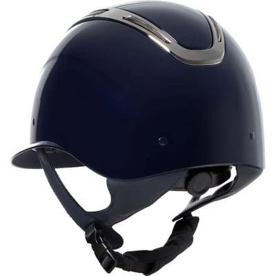 Polo rijhelm met glanzende schaal voor vrouwen Equestro Apocalypse