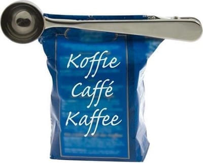 "Koffiedoseerder, met zakknijper"