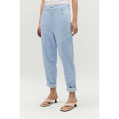Humanoid Charlee Sky Blue Maat: S | Straight Jeans Outlet | Dames | Beige