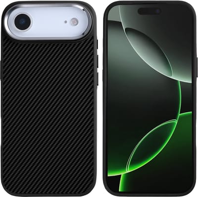 Rixus Mag Carbon With MagSafe For Apple iPhone 17 Air Titanium Black