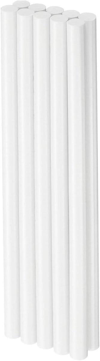 Lijmstiften - Hete lijm - Klusjes en hobby - Sterke grip - 11x250mm 10 stuks - Wit